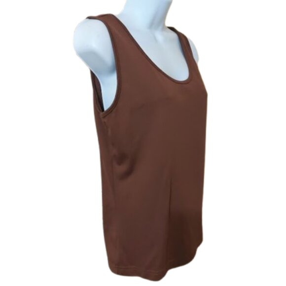 Brown Tank Top Size Large - Picture 2 of 2